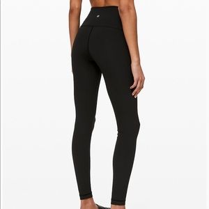Lululemon black high-rise leggings pants